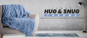 Hug & Snug Delightfully Soft and Cosy Fleece Throws
