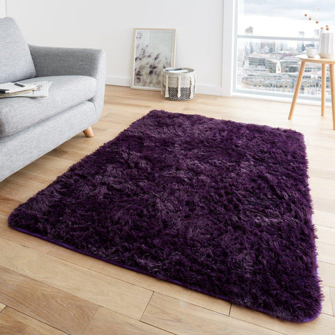 Plain Hug & Snug Rugs Purple - TheHugSnugStore