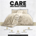 Luxury Hug & Snug Duvet Cover Set Cream - TheHugSnugStore