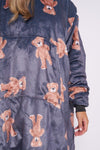 Teddy Printed Hoodie - TheHugSnugStore