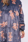 Teddy Printed Hoodie - TheHugSnugStore