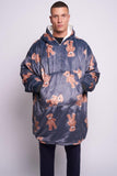 Teddy Printed Hoodie - TheHugSnugStore