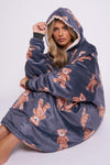 Teddy Printed Hoodie - TheHugSnugStore