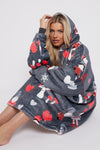 Christmas Gnome Sweet Gnome Hoodie Charcoal - TheHugSnugStore