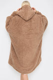 Teddy Hooded Blanket Natural - TheHugSnugStore