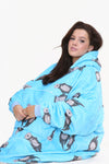 Otter Hoodie Aqua - TheHugSnugStore