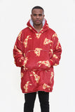 Pizza Hoodie Red - TheHugSnugStore