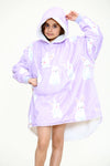 Rabbit Kids Hoodie Lilac - TheHugSnugStore