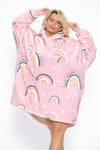 Rainbow Hearts Hoodie Multi - TheHugSnugStore