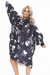 Skulls Hoodie Black - TheHugSnugStore