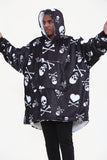 Skulls Hoodie Black - TheHugSnugStore