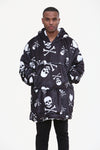 Skulls Hoodie Black - TheHugSnugStore