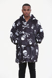 Skulls Hoodie Black - TheHugSnugStore