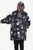 Skulls Hoodie Black - TheHugSnugStore