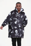 Skulls Hoodie Black - TheHugSnugStore