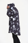 Skulls Hoodie Black - TheHugSnugStore