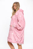 Star Hoodie Blush Pink - TheHugSnugStore