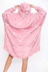 Star Hoodie Blush Pink - TheHugSnugStore