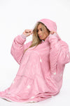 Star Hoodie Blush Pink - TheHugSnugStore