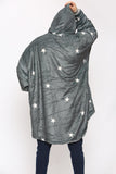 Star Hoodie Charcoal - TheHugSnugStore