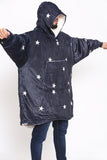 Star Hoodie Charcoal - TheHugSnugStore